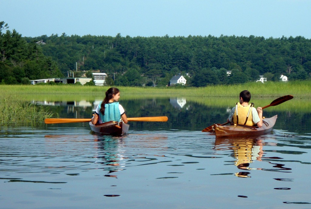 Greenland paddle shearwater boats